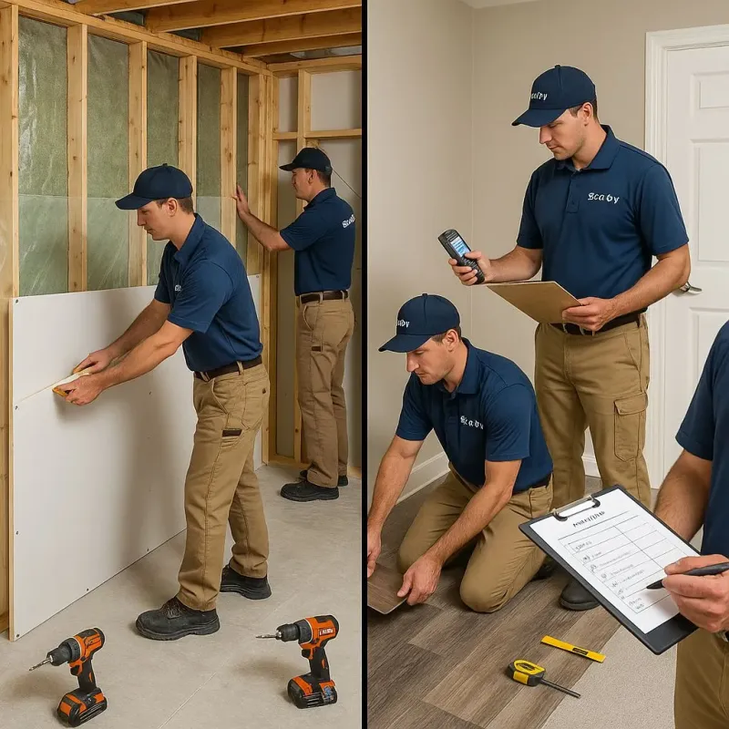 Repairs and Reconstruction process in Ransom County, ND